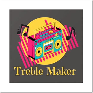 Music Treble Maker Posters and Art